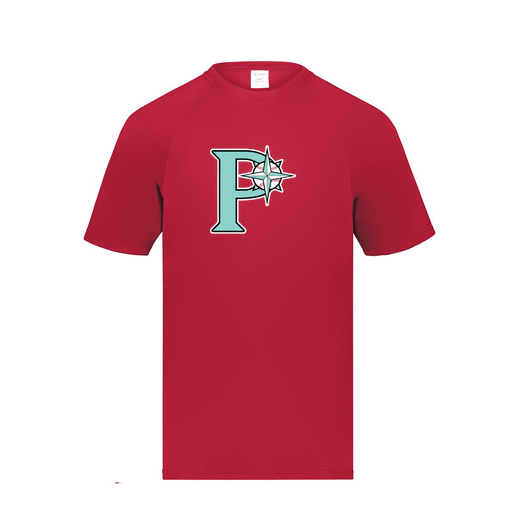 [2791.083.S-LOGO1] Youth Smooth Sport T-Shirt (Youth S, Red, Logo 1)