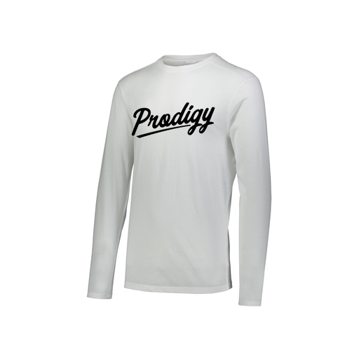 [FTLCUBWH-YS-LOGO2] Decker Youth Tri-Blend T-Shirt - Long Sleeve (Youth S, White, Logo 2)