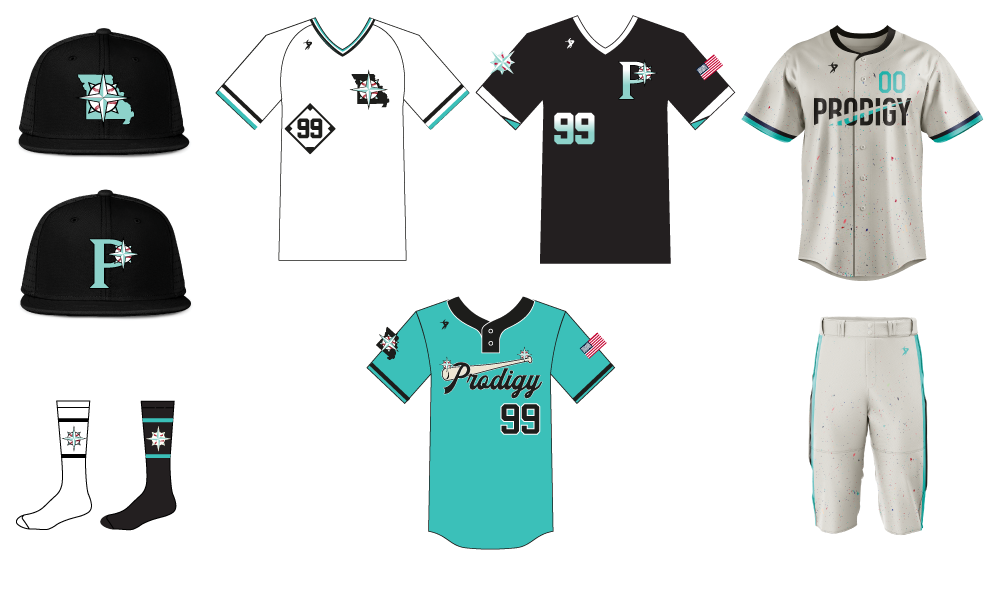 KC Prodigy 16U - Anderson - Uniform Package 2025